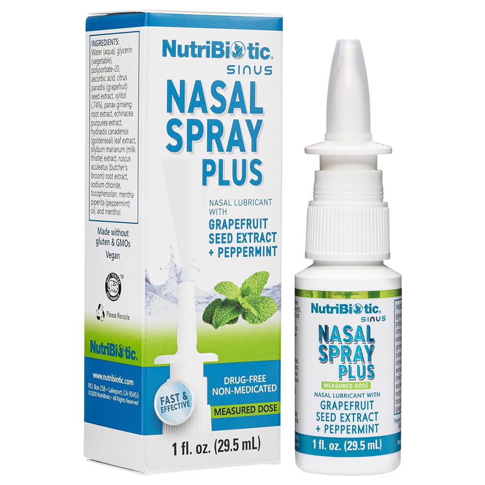 NutriBiotic Nasal Spray with Grapefruit Seed Extract - 1 Fl Oz (29.5ml)