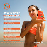 Carrot Sun Tanning Oil Spray for Golden Tan 200ml