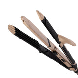 VEGA 3-in-1 Multi-Functional Hair Styler: Straightener, Curler & Crimper in Black (VHSCC-01)
