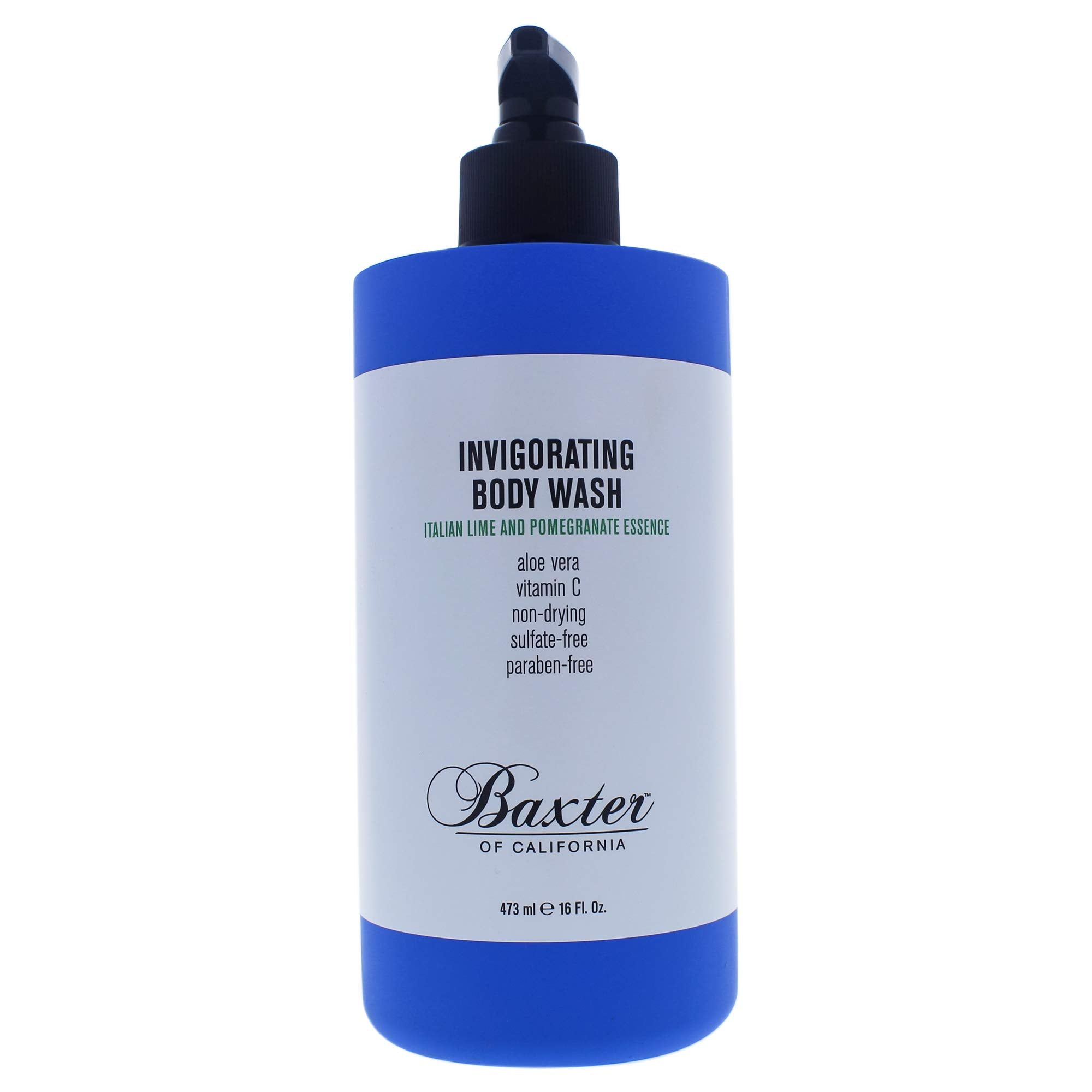Baxter Of California Invigorating Body Wash for Men - Italian Lime & Pomegranate Essence 16oz