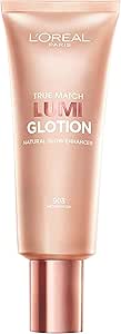 Loreal Paris Makeup True Match Lumi Glotion Natural Glow Enhancer Illuminator Highlighter Bronzing Drops For A Sun Kissed Glow 903 Medium