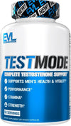 Evlution Nutrition TestMode Complete Testosterone Support for Men | Enhances Vitality, Performance & Strength | 50 Servings, 100 Veggie Capsules