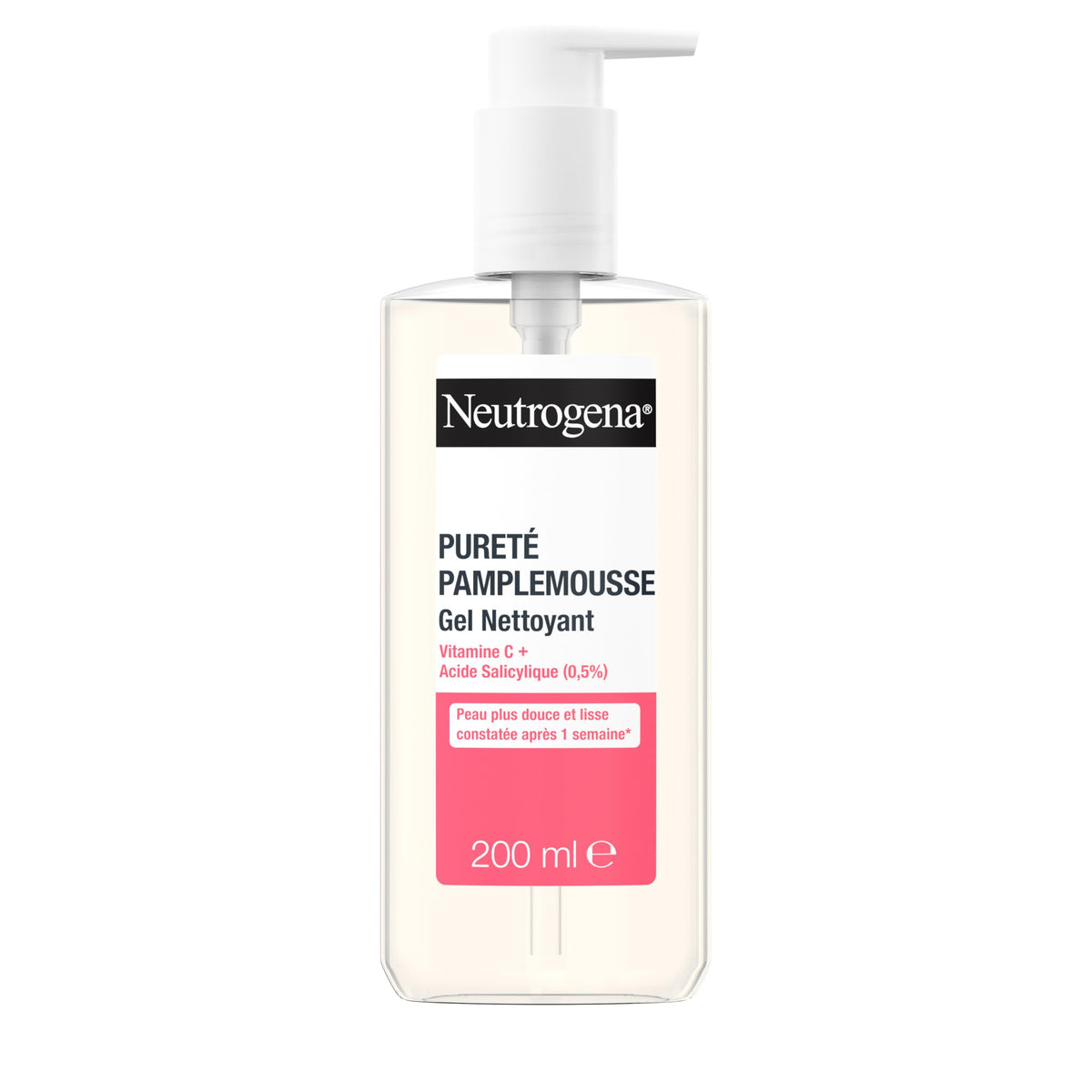 Neutrogena Grapefruit Purity Gel Facial Cleanser with Vitamin C & Salicylic Acid, 150ml