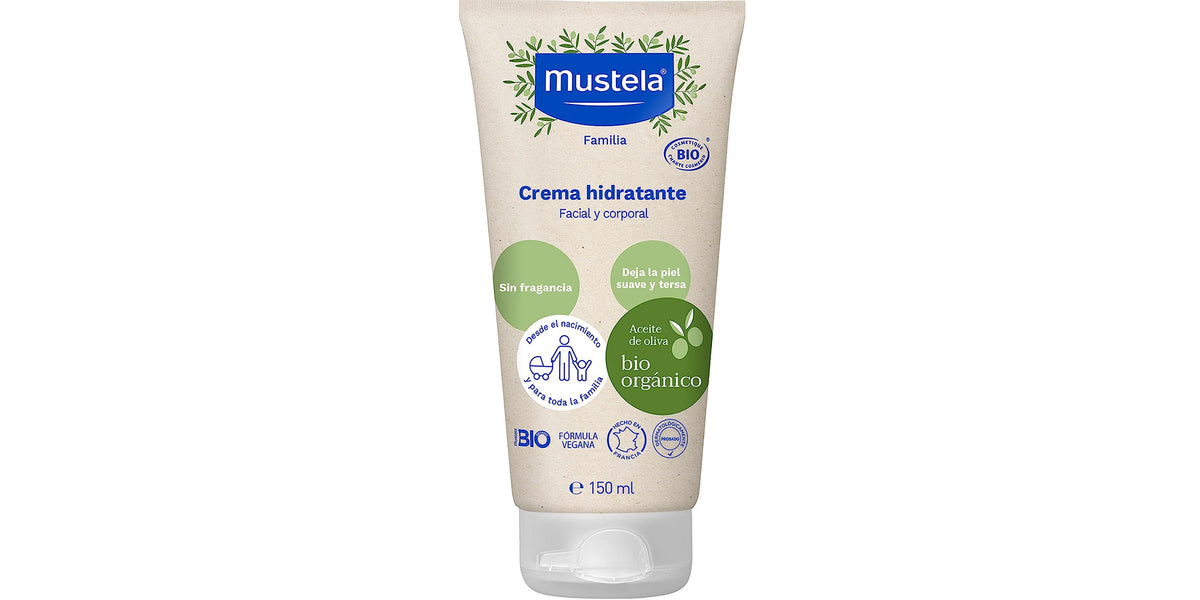 Mustela Bio Organic Moisturizing Cream Face and Body 150ml