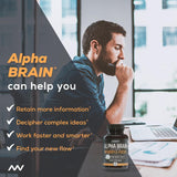 مكمل غذائي alpha brain لتحسين الذاكرة والوضوح العقلي