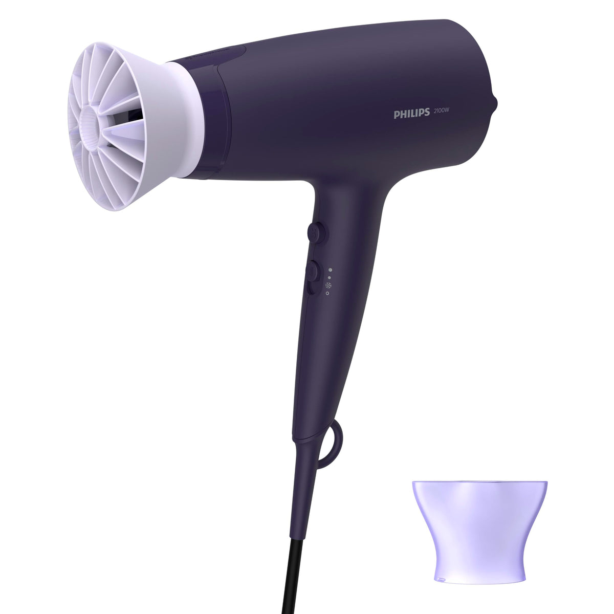 Philips 3000 Series Hair Dryer - 2100W, Purple (BHD340/13)