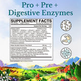 Vitalitown Probiotics 120 Billion CFU - 36 Strains with Prebiotics & Enzymes