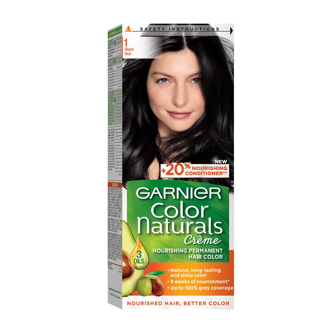 Garnier Color Naturals Permanent Hair Color - Shade 1 Black