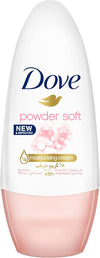 Dove Powder Soft Antiperspirant Roll-On 48hr Protection & Skin Care