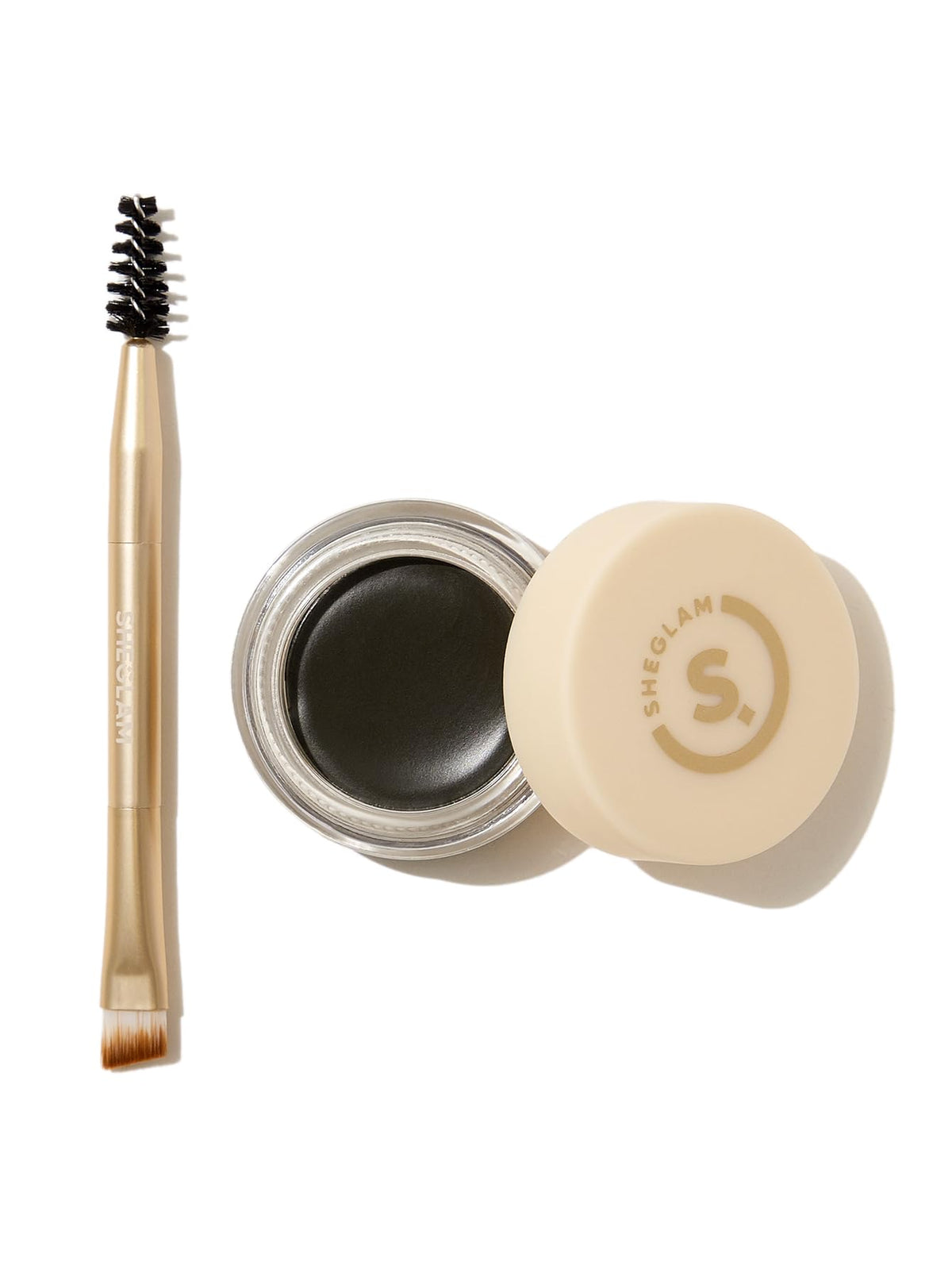 Sheglam Boss Brow Waterproof Pomade, Ebony - Smudge-Proof Brow Perfection