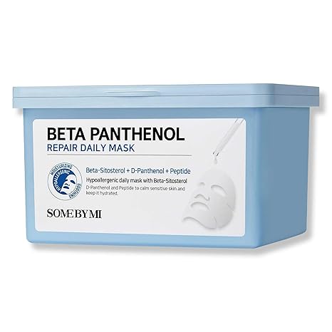 SOME BY MI Beta Panthenol Repair Daily Mask (30 Sheets) - Soothing & Hydrating