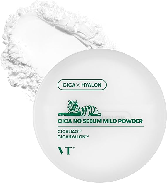 VT COSMETICS Deer CICA Nosebum Powder: Oil Control & Matte Finish Face Powder (5g)