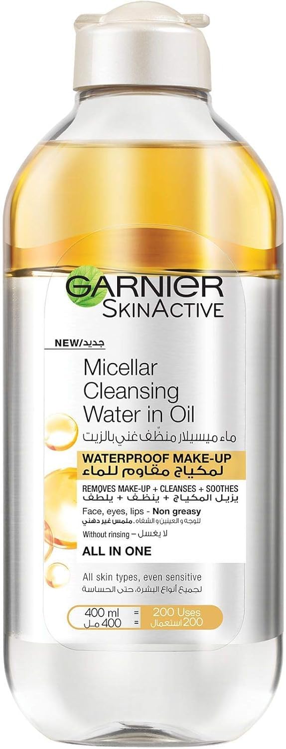 Garnier SkinActive Micellar Cleansing Water with Argan Oil - 400ml