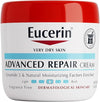 كريم Eucerin أدفانسد ريبير، خالي من العطور، ترطيب ٤٨ ساعة، ١٦ أونصة
