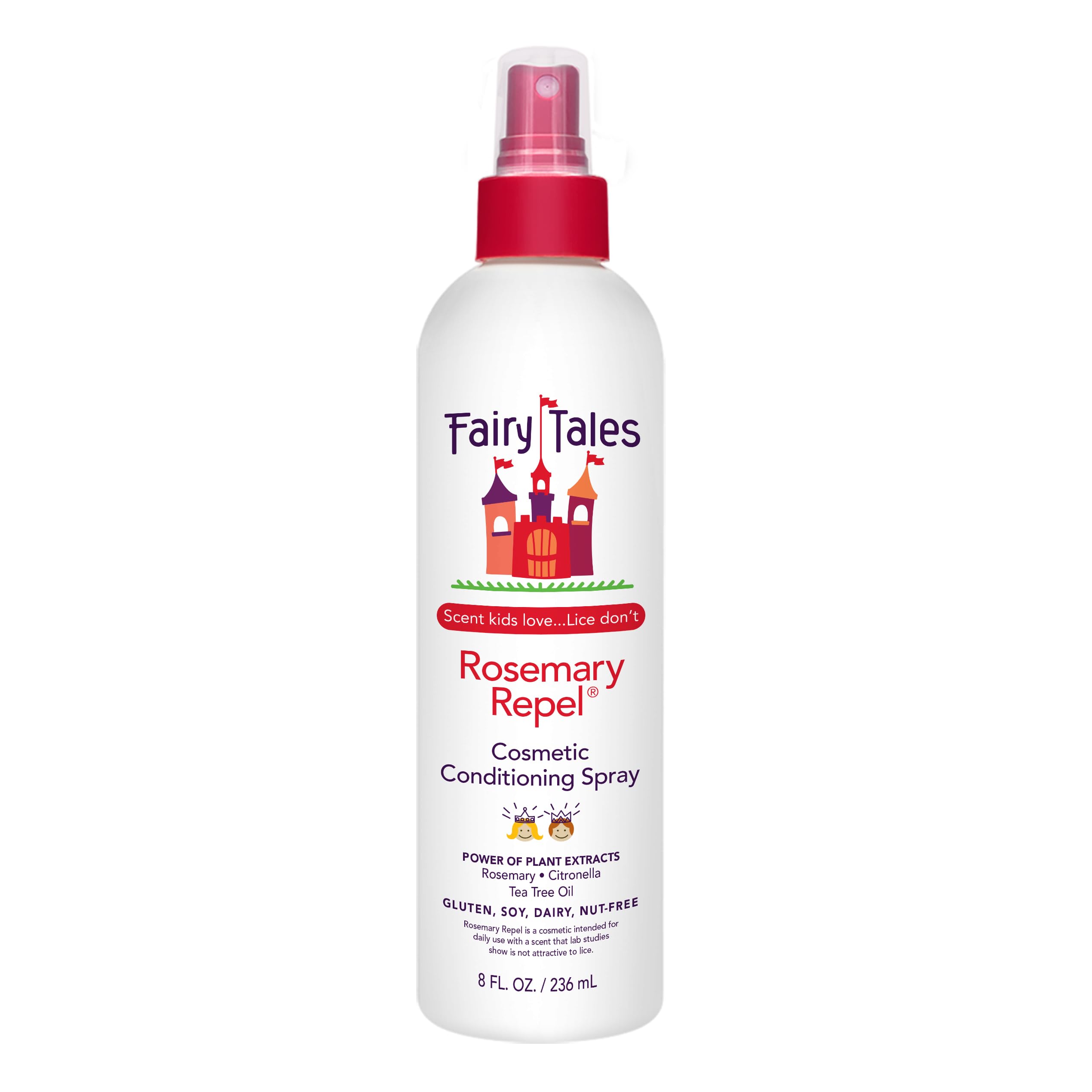 Fairy Tales Daily Kids Conditioning Spray – Rosemary Repellent Lice Formula, 8 fl oz (Pack of 1)