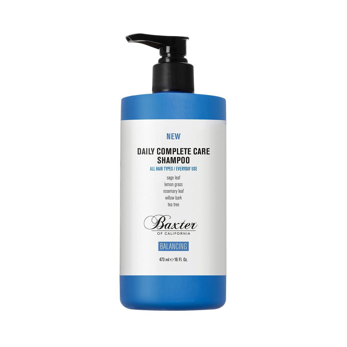 Baxter of California Daily Complete Care Shampoo - 16 Ounces, Frizz Control