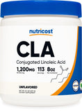 Nutricost CLA Powder - 8oz (227g) | Gluten-Free, GMO-Free CLA Supplement