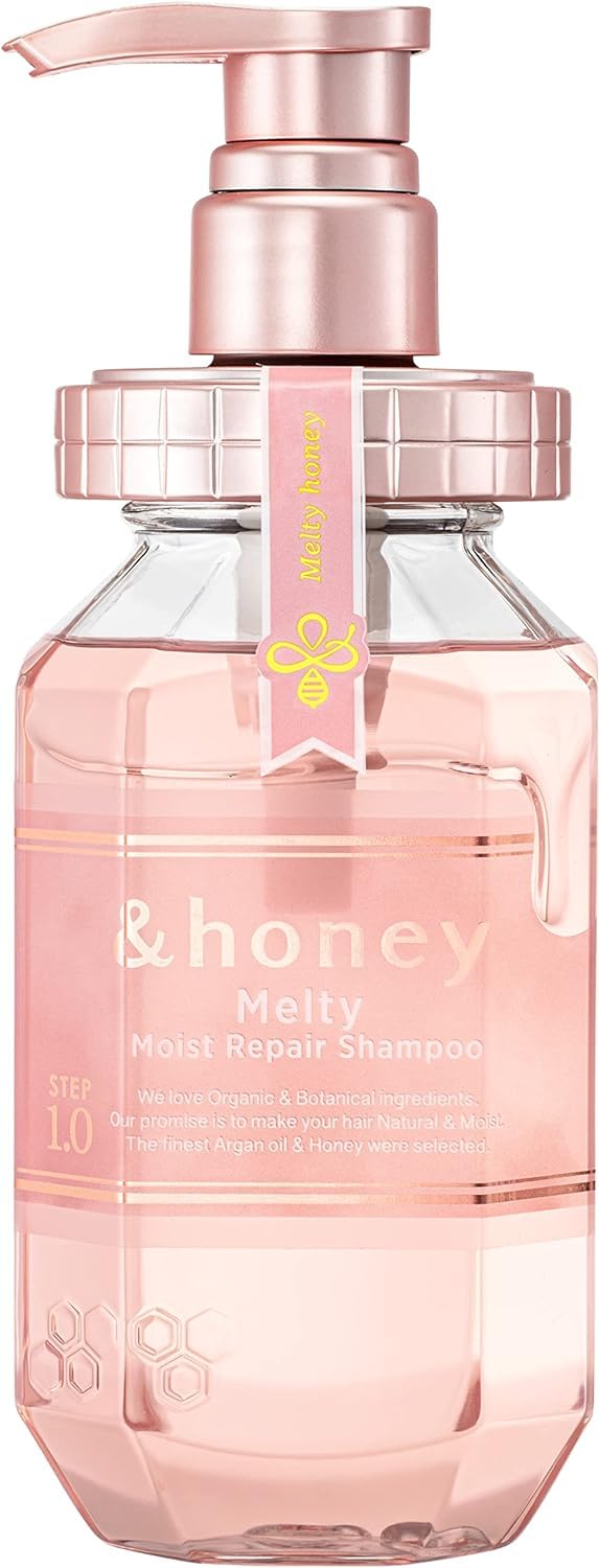 Honey Melty Moist Repair Shampoo - 15.4 fl oz (440ml) | Swell Care for Curls & Volume