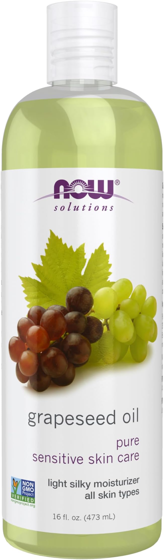 NOW Foods, Solutions, Grapeseed Oil, 16 fl oz (473 ml)