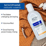 ACM Novophane Energizing Shampoo for Fine Hair - 125ml