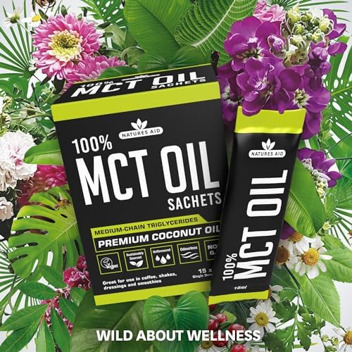 Nature's Aid MCT Oil Sachets: Boost Energy Naturally