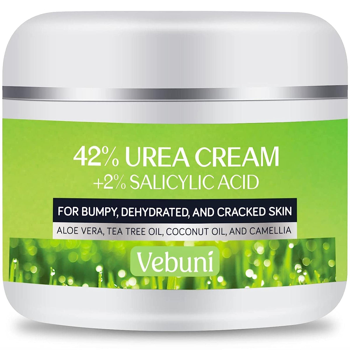Urea Cream 42% Foot Cream with Salicylic Acid - Callus Remover for Feet, Knees & Elbows - Intensive Moisturizer & Exfoliator - 4 Oz