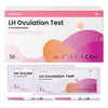 Femometer 50-Pack Sensitive LH Ovulation Test Strips Kit with App Support