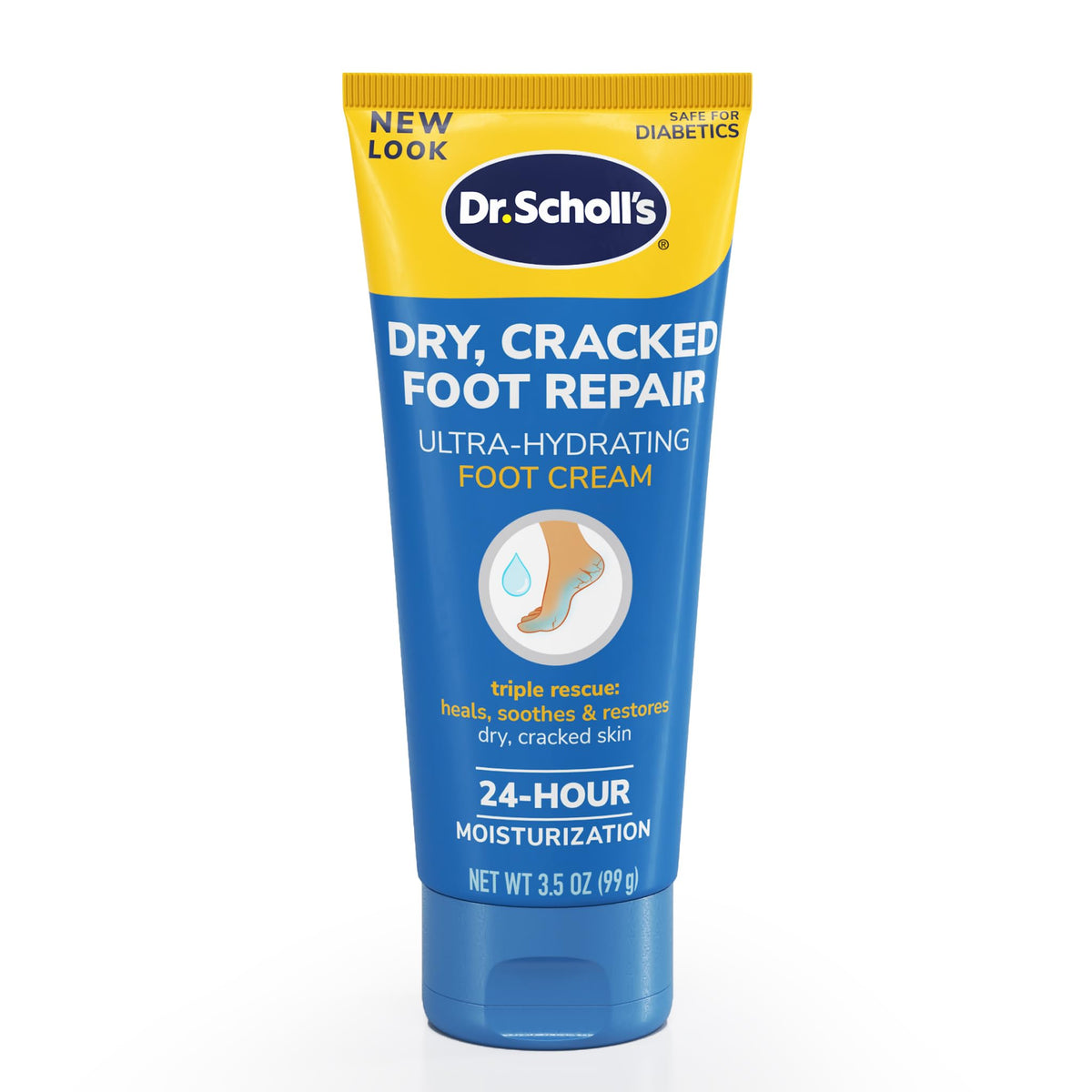 Dr. Scholl's Ultra Hydrating Foot Repair Cream for Dry, Cracked Feet