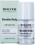 BOLVER USA Quick Dry 2-in-1 Base & Top Coat for Long-lasting Salon Finish