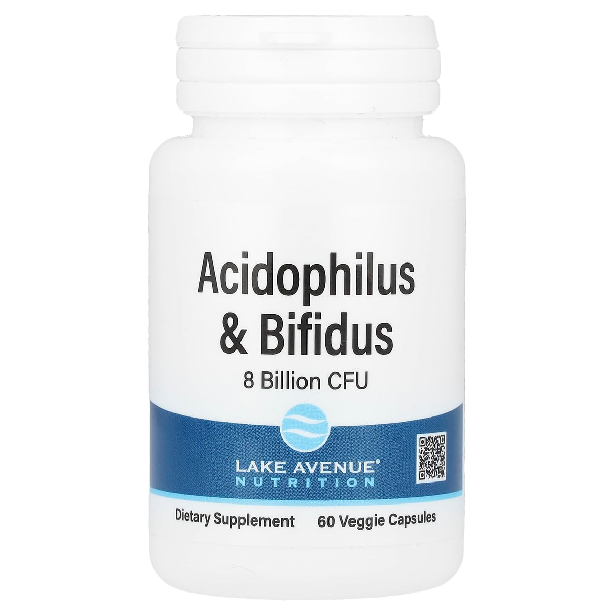California Gold Nutrition Probiotic Blend: Acidophilus & Bifidus - 60 Veggie Capsules