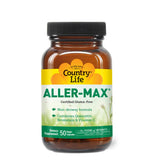 Country Life Aller-Max Vegetarian Capsules - Natural Allergy Support Formula - 50 Count