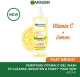 Garnier SkinActive Vitamin C Purifying Gel Wash - Brighten & Purify