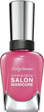 vernish أظافر Sally Hansen Complete Salon Manicure Blush Against the World، 0.5 أونصة