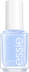 Essie Bikini So Teeny Nail Polish, Sparkling Blue Shimmer, Long-Lasting