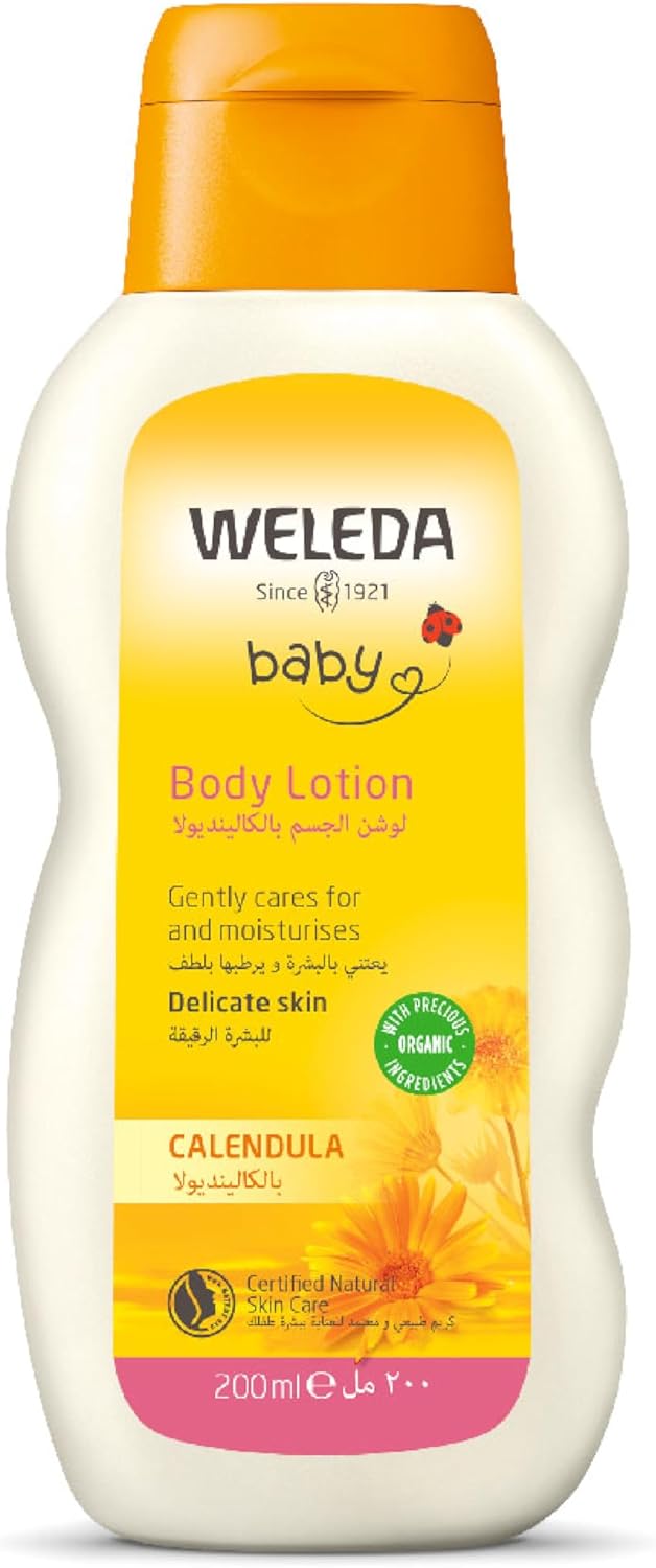 Weleda Calendula Body Lotion (200ml) - Soothing & Hydrating
