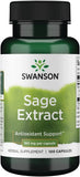 Swanson Sage 10:1 Extract: Powerful Herbal Support (100 Capsules)