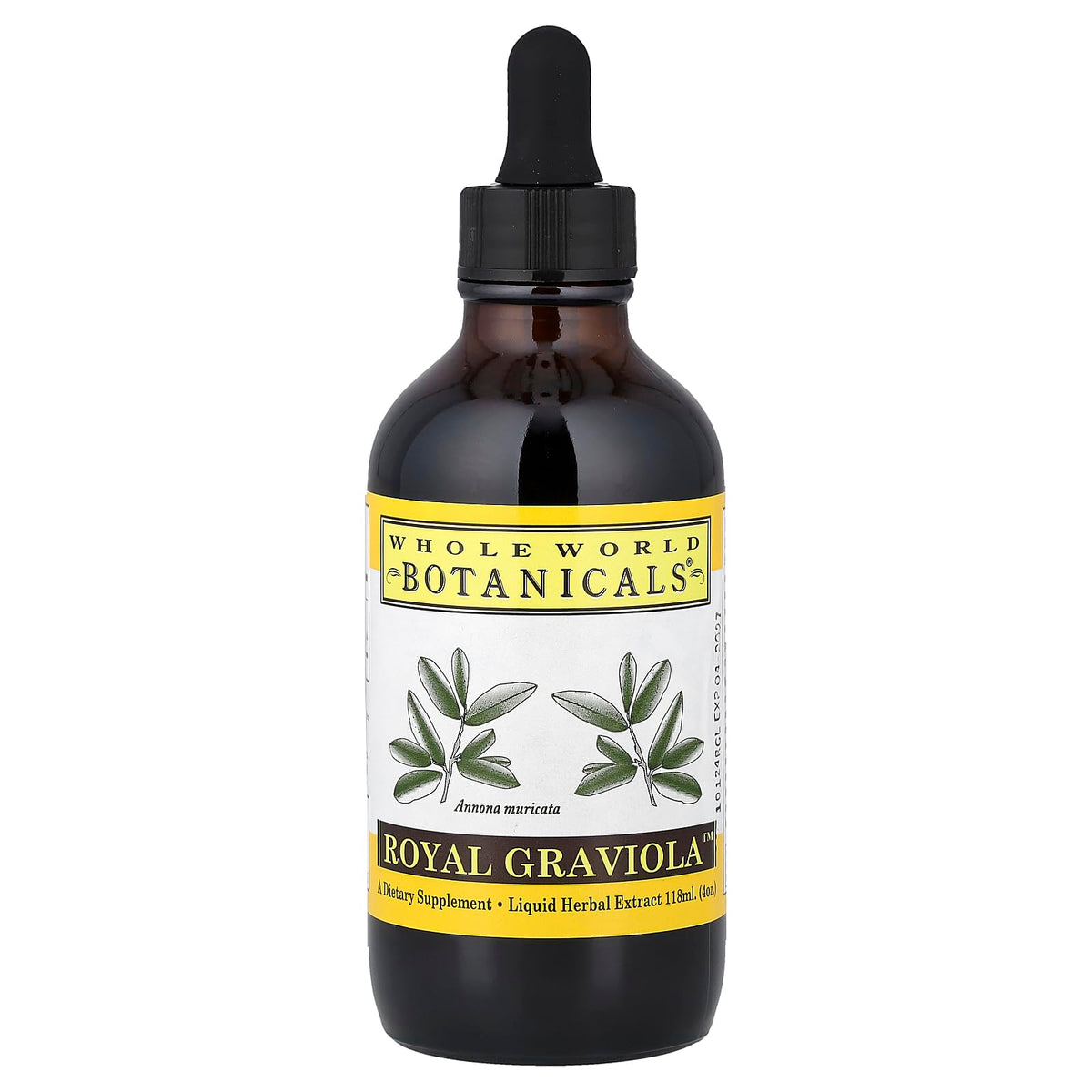 Whole World Botanicals Graviola (Soursop) Extract - 4 Oz for Immune Support