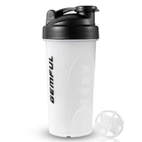 GEMFUL Protein Shaker Bottle 700ml - BPA-Free, Leak-Proof Sports Blender Cup