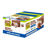 Rice Up Milk Chocolate Rice Bar - 20 Packs of 18g Decadent Snacks