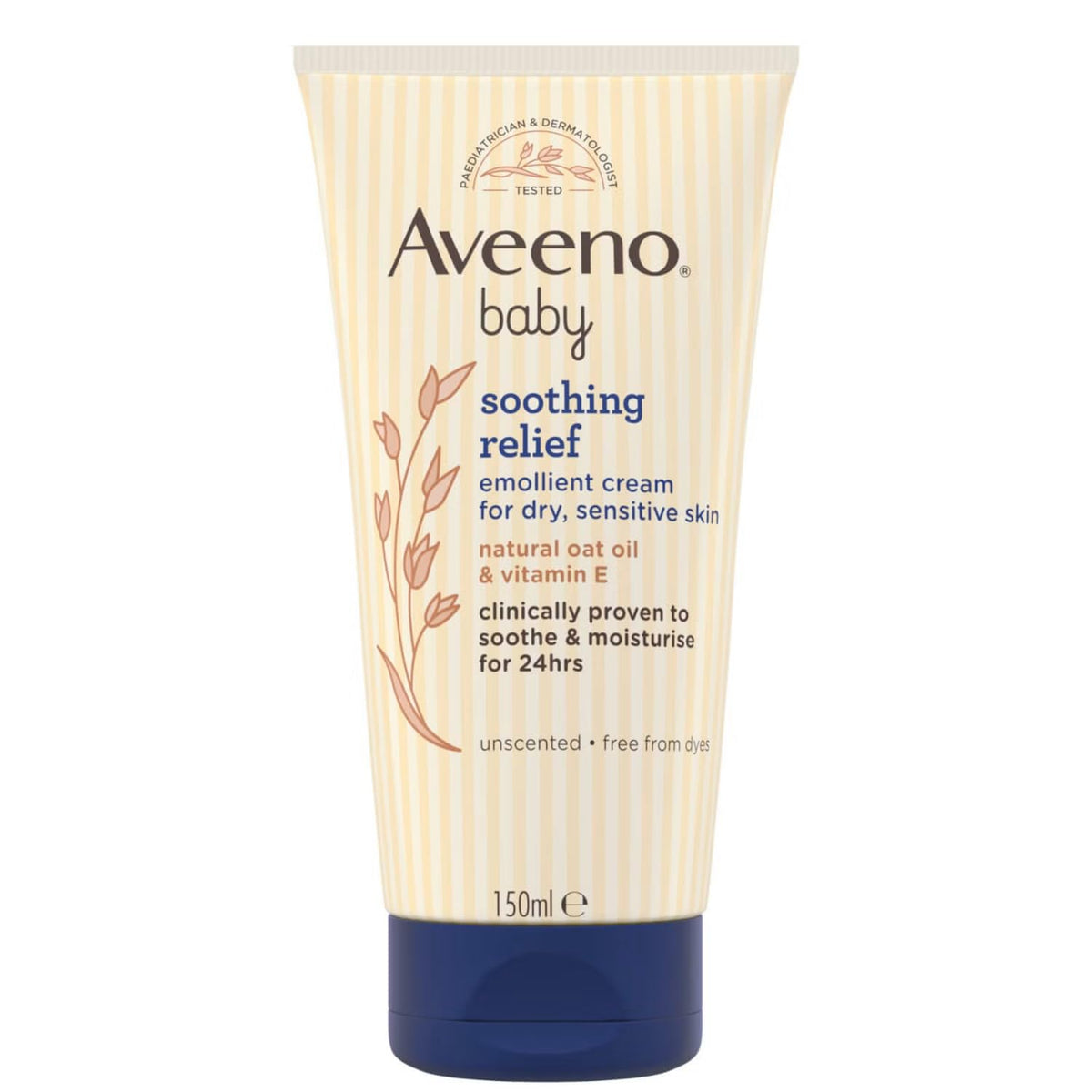 Aveeno Baby Soothing Relief Emollient Cream (150ml)