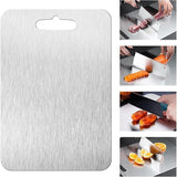 New Titanium Cutting Board – 100% Pure Double-Sided, Food-Grade, 14 x 10 Inches for Kitchen