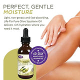 Life-flo Pure Olive Squalane Oil: Nourishing Moisturizer for Face & Body