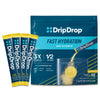 DripDrop Hydration Packets - Lemon - Single Serve Electrolytes Powder Drink Mix - Non-GMO, Gluten Free, Vegan - 32 Sticks