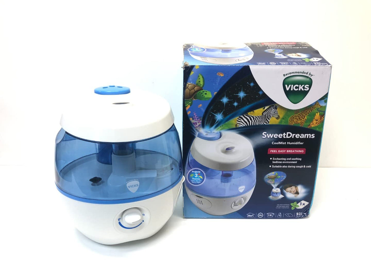 Vicks Sweet Dreams Cool Mist Humidifier for Kids & Adults - Pack of 1