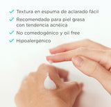 رغوة ISDIN Acniben لتنظيف البشرة الدهنية والمصابة بحب الشباب، عبوة مزدوجة