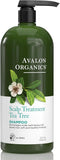 شامبو Avalon Organics لعلاج فروة الرأس بالشاي الأخضر لفروة رأس متقشرة، ٣٢ أونصة