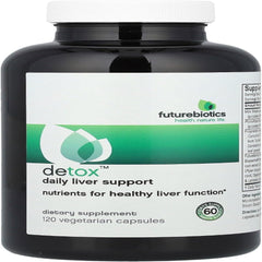 Futurebiotics Detox Daily Liver Support, 120 Capsules