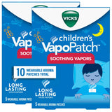 Vicks Children's VapoPatch - Wearable Soothing Aroma Patches (2x5 Count)