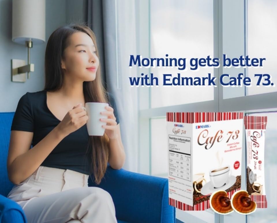 Edmark Cafe 73 Sugar Free Coffee - Healthy & Delicious Blend