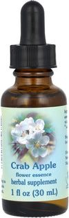 Flower Essence Services Crab Apple Herbal Supplement - 1 oz Dropper